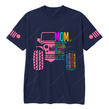 Mom 4X4 Offroad Car Mom Life Off-Road Girl Jp T-Shirt