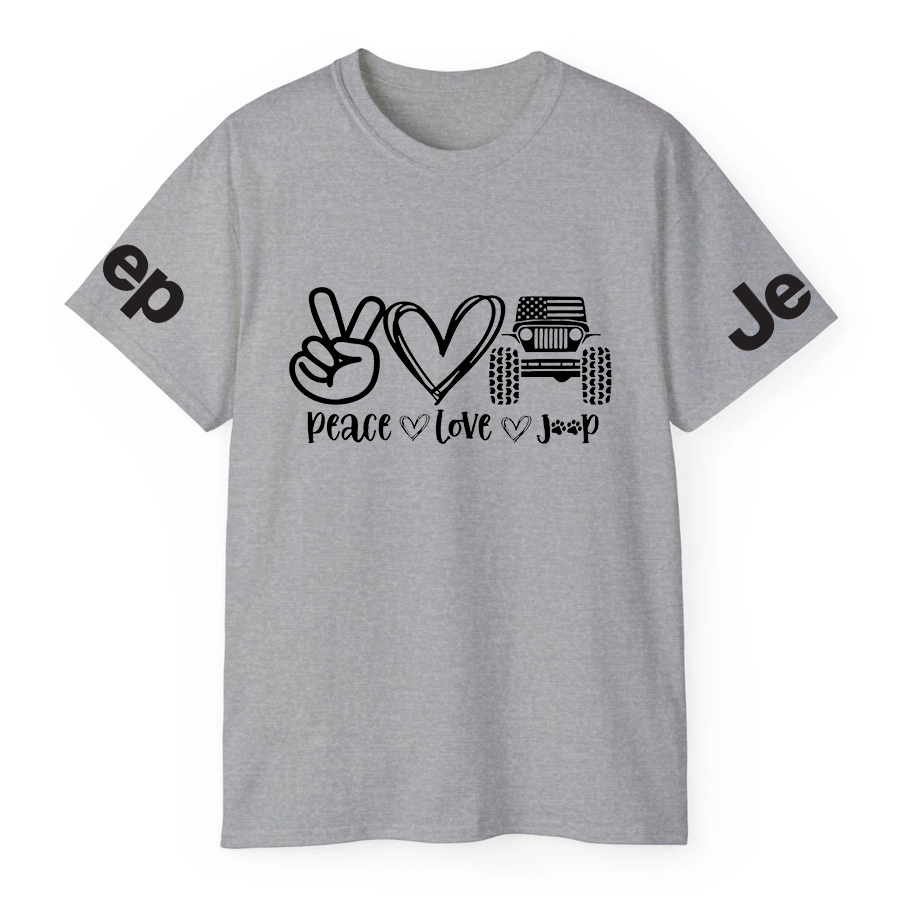 Love and Peace and Cars Jp T-Shirt