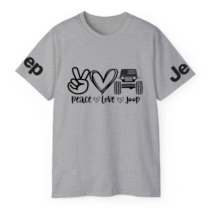 Love and Peace and Cars Jp T-Shirt