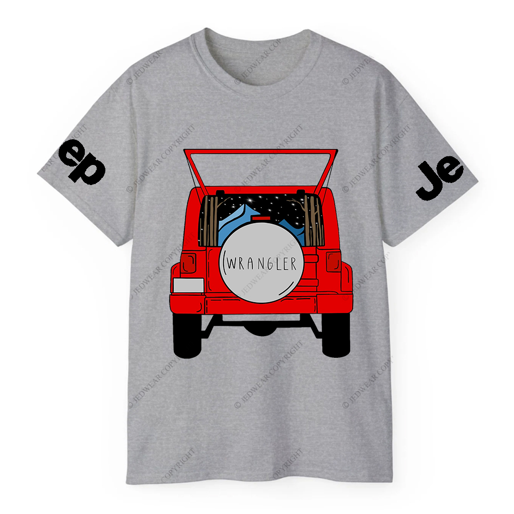 Starry Night Adventure with Red  wrangler JP T-shirt