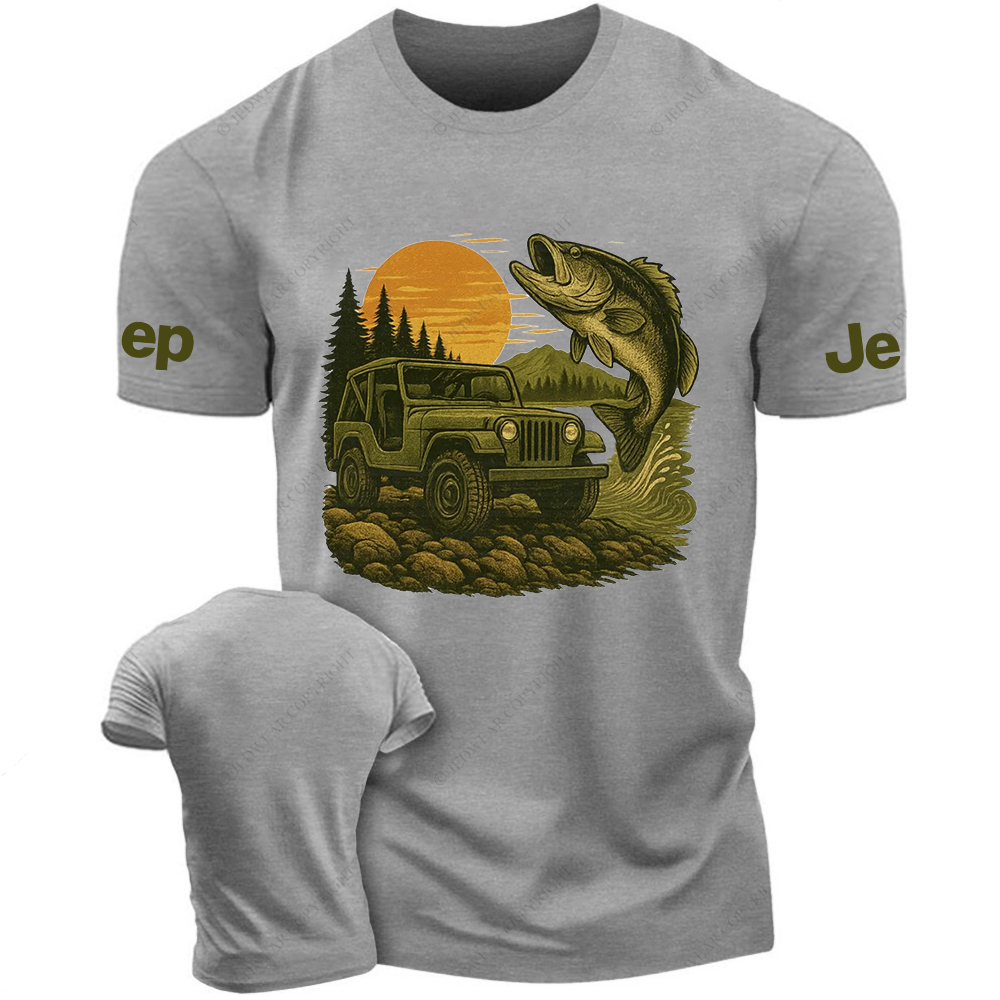 Angler Outside Mountain Fishing Jp T-Shirt