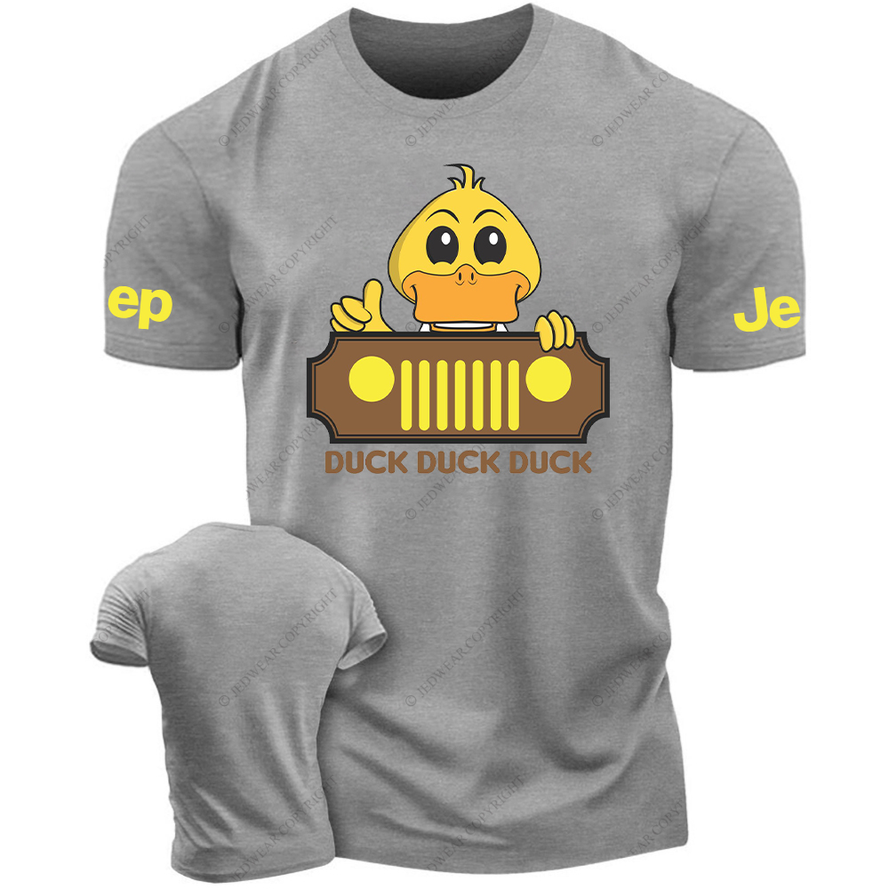 Funny Ducks And Cars T-Shirt
