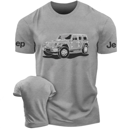 Jp Wrangler Line Art Hand-Drawn Jp T-Shirt