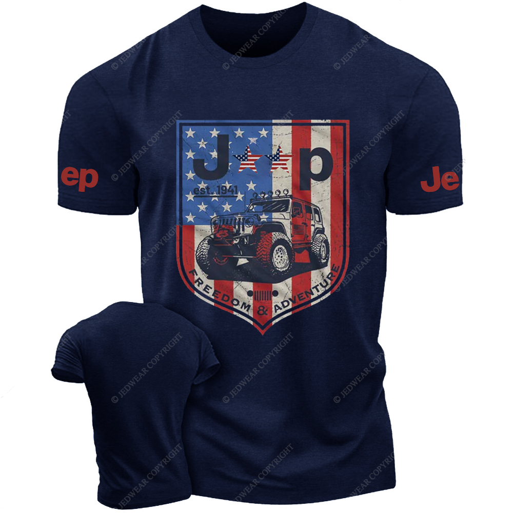 American Flag Since 1941 Freedom Adventure Jp T-Shirt