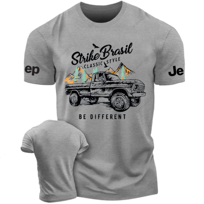 Strike Brasie Classic Style Be Different Stick Figure Line Art Jp T-Shirt