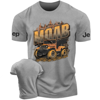 Moab Adventure Orange  Vehicle Driving On The Road Jp T-Shirt