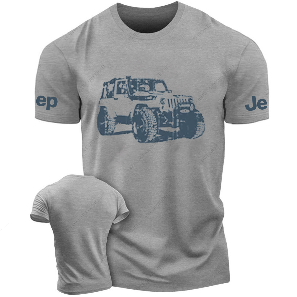 Hand-Painted Four-Wheeled Vehicle Jp T-Shirt