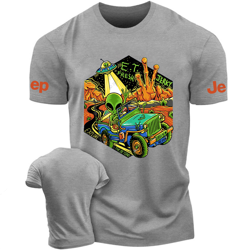 Cartoon ET Fresh Jerky Explore The Beyond Jp T-Shirt