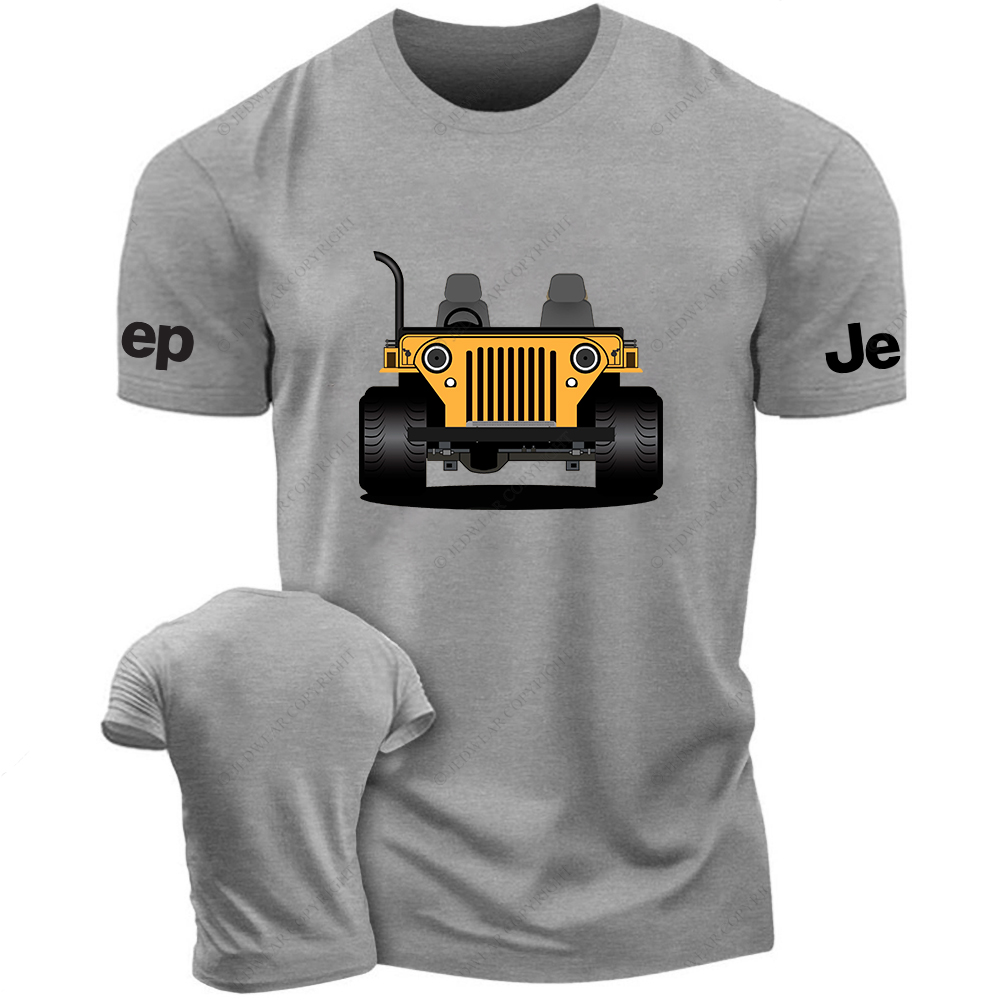 Cartoon Front Of The Car Jp T-Shirt