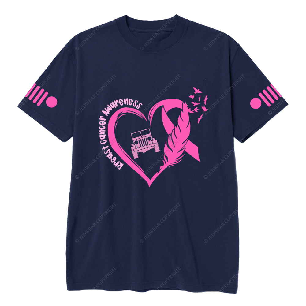 Breast Cancer Awareness Love Butterfly Jp T-Shirt