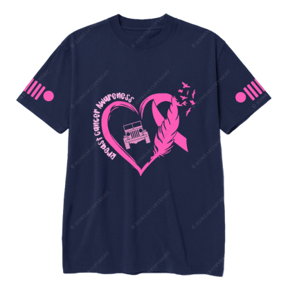 Breast Cancer Awareness Love Butterfly Jp T-Shirt