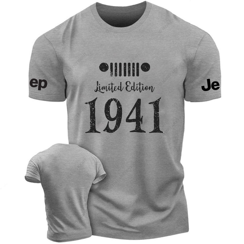 Limited Edition Created Time Since 1941 Vintage Style Jp T-Shirt