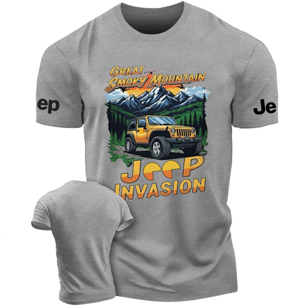 Great Smoky Mountain  Invasion Sun Tree Vintage Style Jp T-Shirt