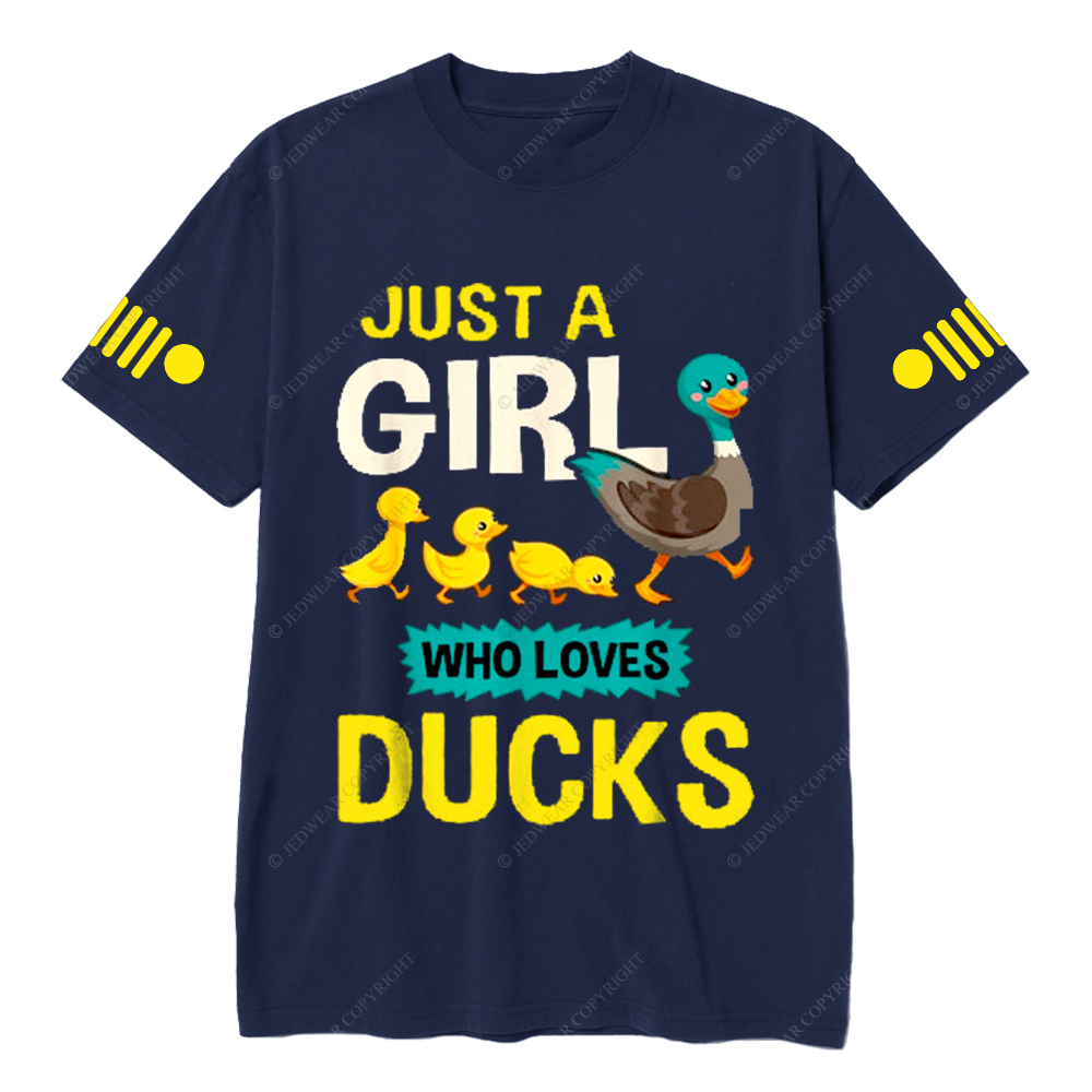 Just A Girl Who Loves Ducks Jp T-Shirt