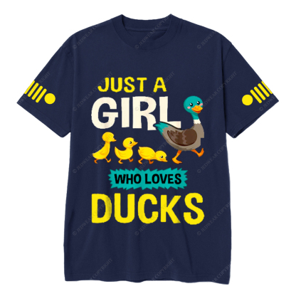 Just A Girl Who Loves Ducks Jp T-Shirt