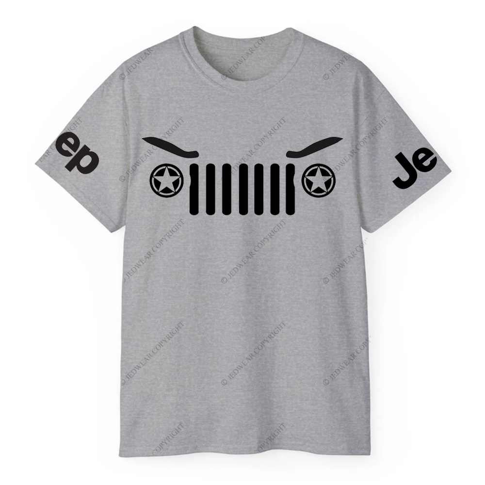Iconic Jp Grill and Star Emblem JP T-shirt