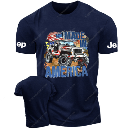 American Flag Fireworks Made In America  Jp T-Shirt