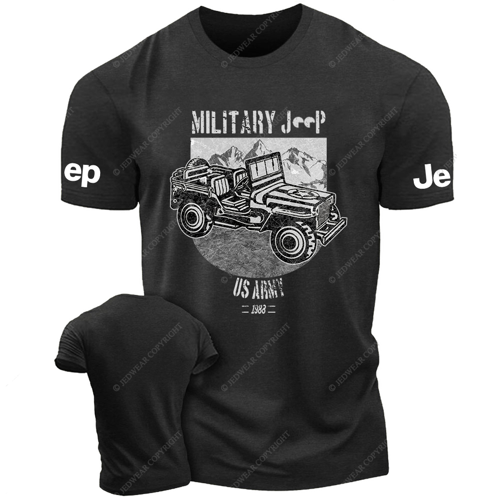 Military US Jp Army 1988 Vintage Style Mountain Jp T-Shirt
