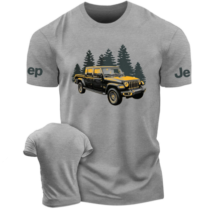 Jp Yellow Truck Tree Jp T-Shirt