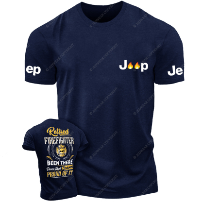 Retired Firefighter Hoodie Show Your Pride and Support Jp T-Shirt