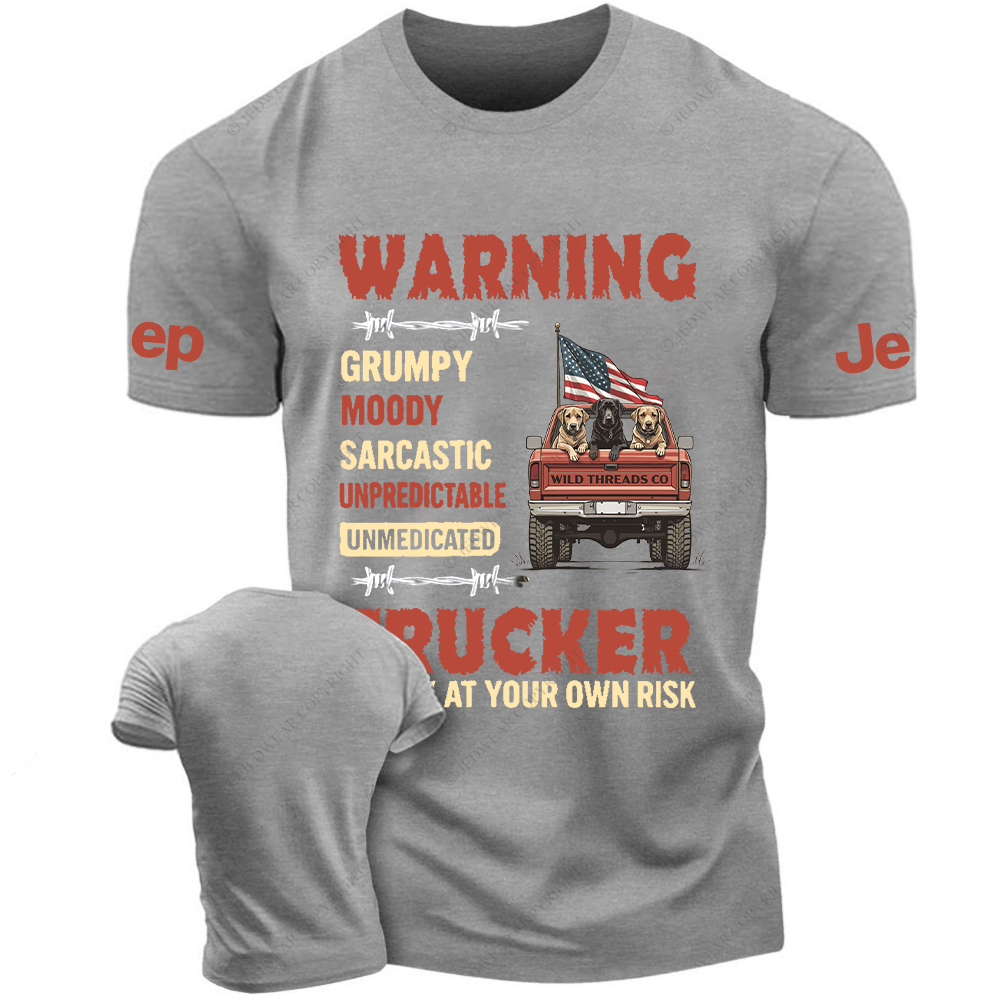Being Nice To People Trucker Job Quote Jp T-Shirt