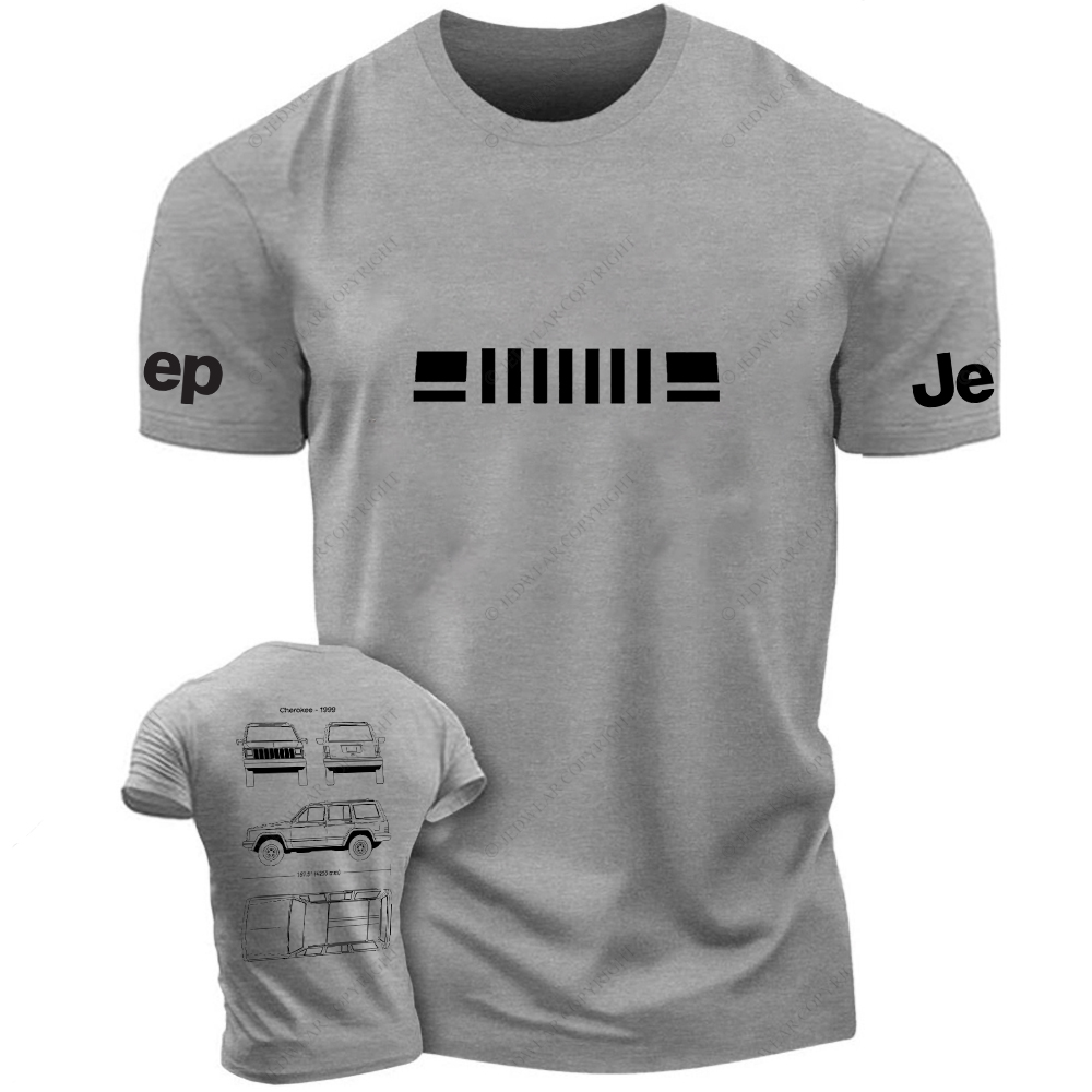 Cherokee 1999 Stick Figure Line Art Jp T-Shirt