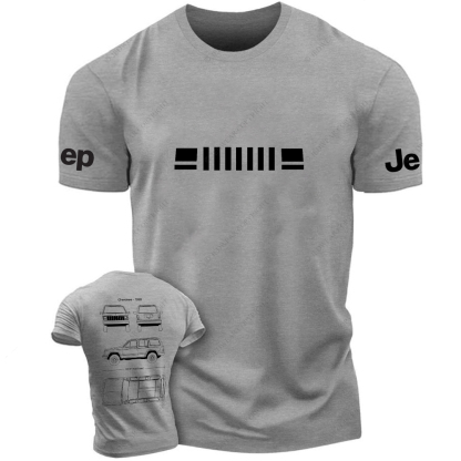 Cherokee 1999 Stick Figure Line Art Jp T-Shirt