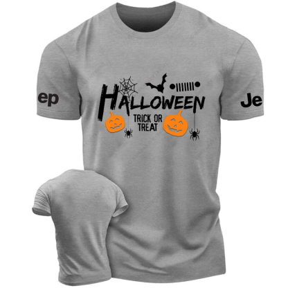 Pumpkin Halloween Bat Spider Web Jp T-Shirt