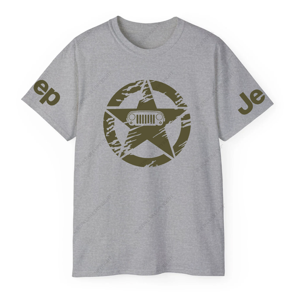 Military Star Military Green Designs JP T-Shirt