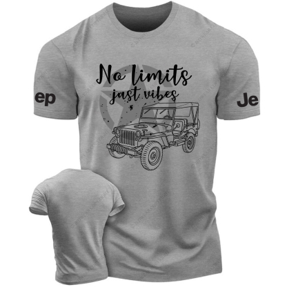 Military Star And No Limits Just Vibes JP T-Shirt