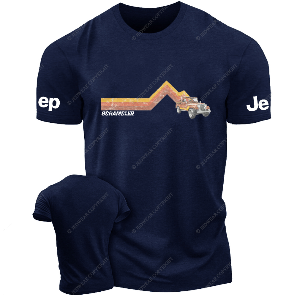 CJ-8 Scrambler Stripe Jp T-Shirt