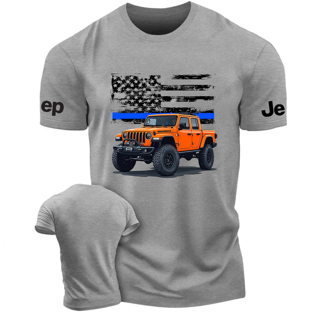 American Flag The Blue Line Honcho Jp T-Shirt