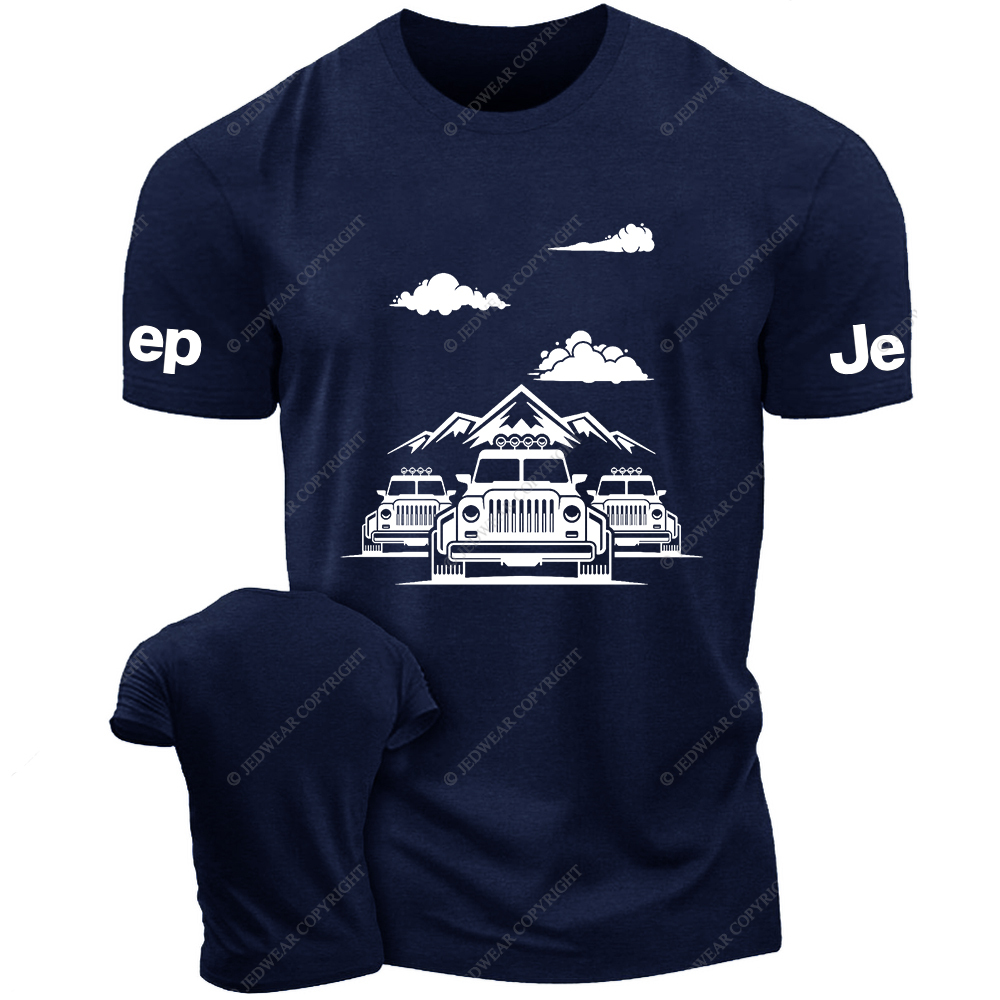 Minimalist Car Black And White Sketch Jp T-Shirt