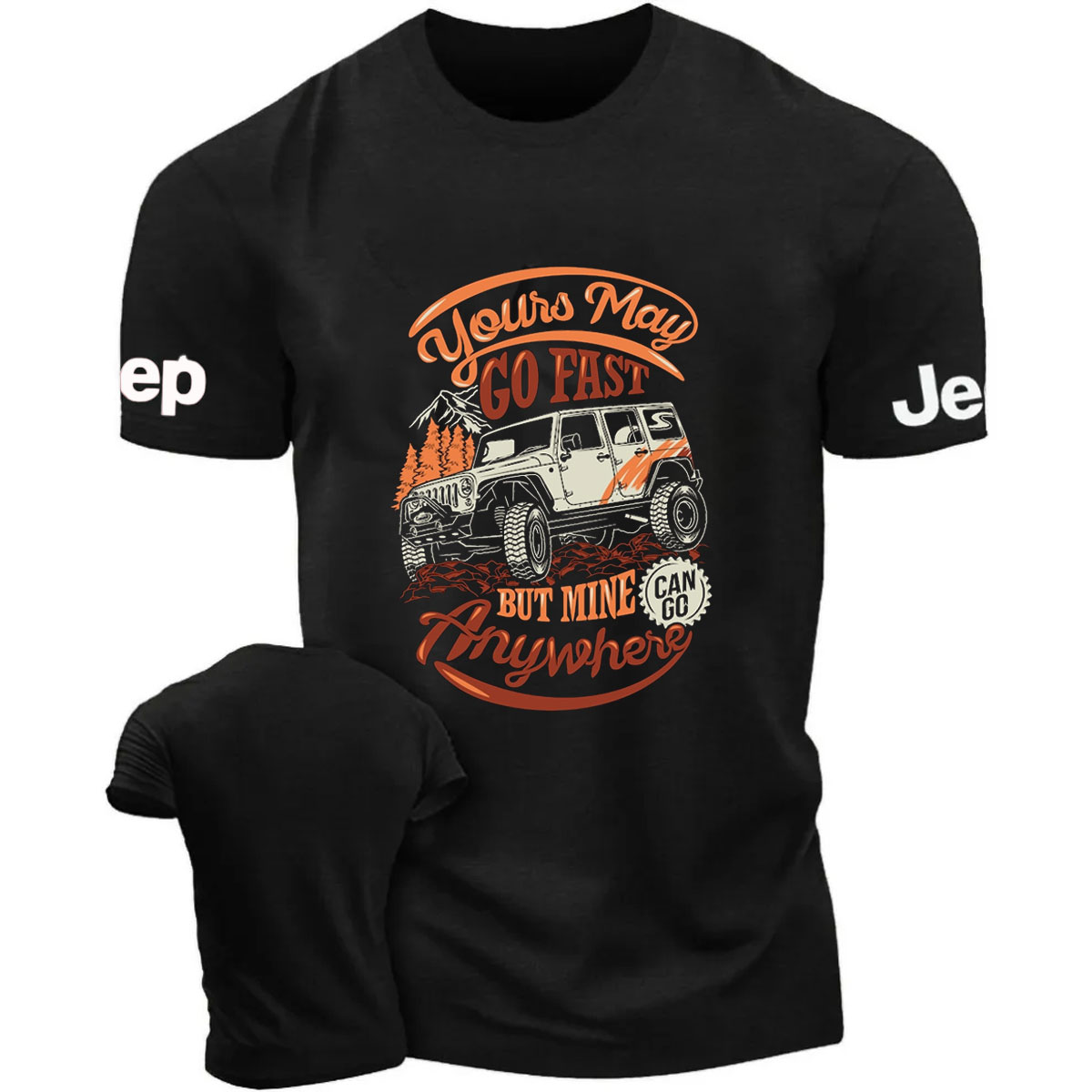 But Mine Can Go Anywhere Cars Design T-Shirt