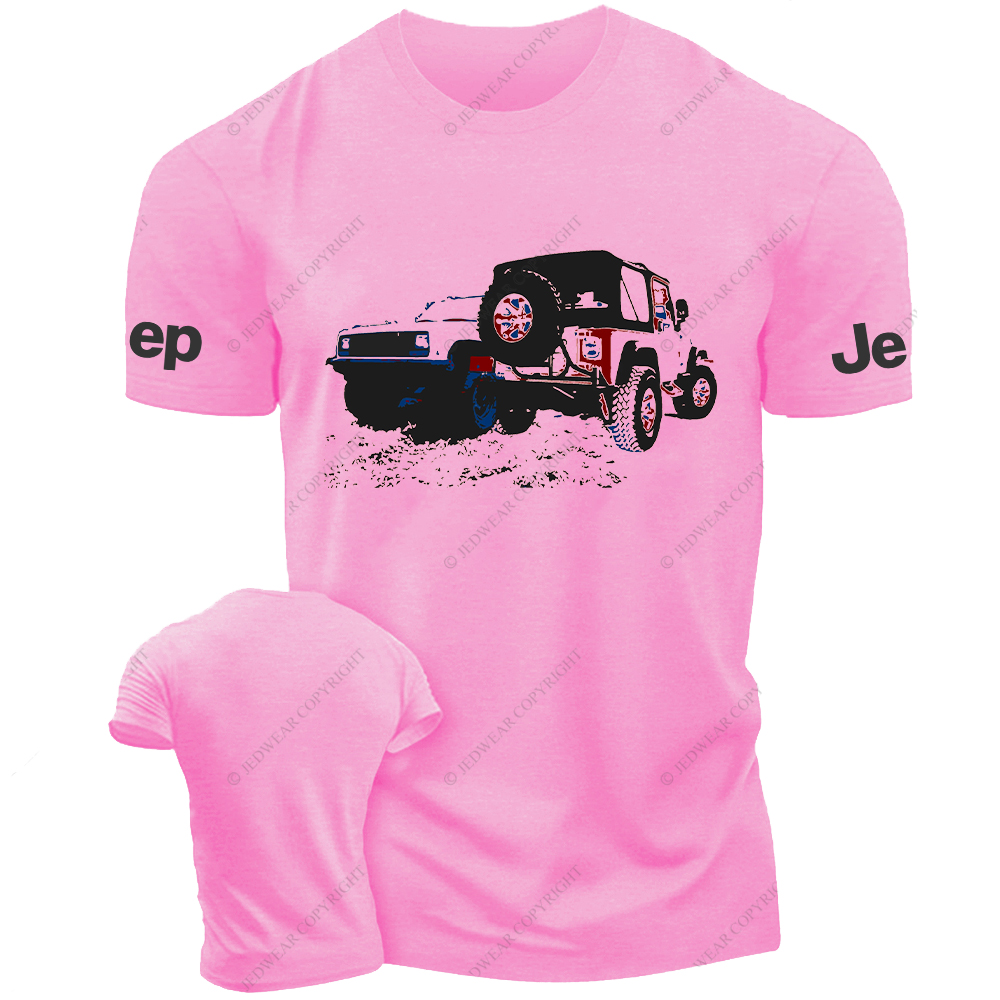 Front And Back Of Four-Wheeled Off-Road Vehicle Jp T-Shirt