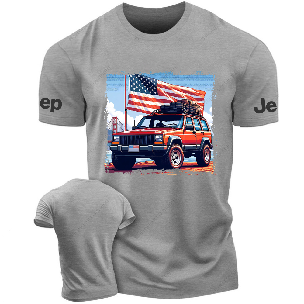 Cherokee XJ 4x4 USA Off-Road Vintage Old School Vehicle Jp T-Shirt