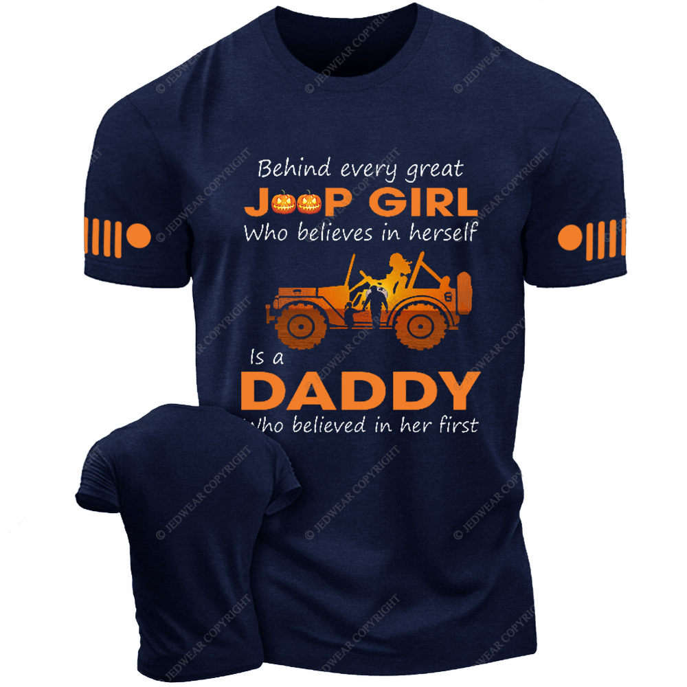 Halloween Behind Every Great Girl Who Believes In Herself Jp T-Shirt
