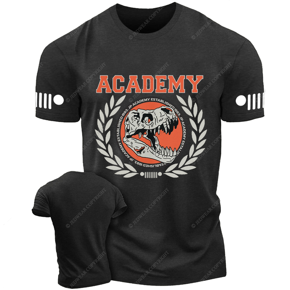 Dinosaur Varsity Academy Jp T-shirt