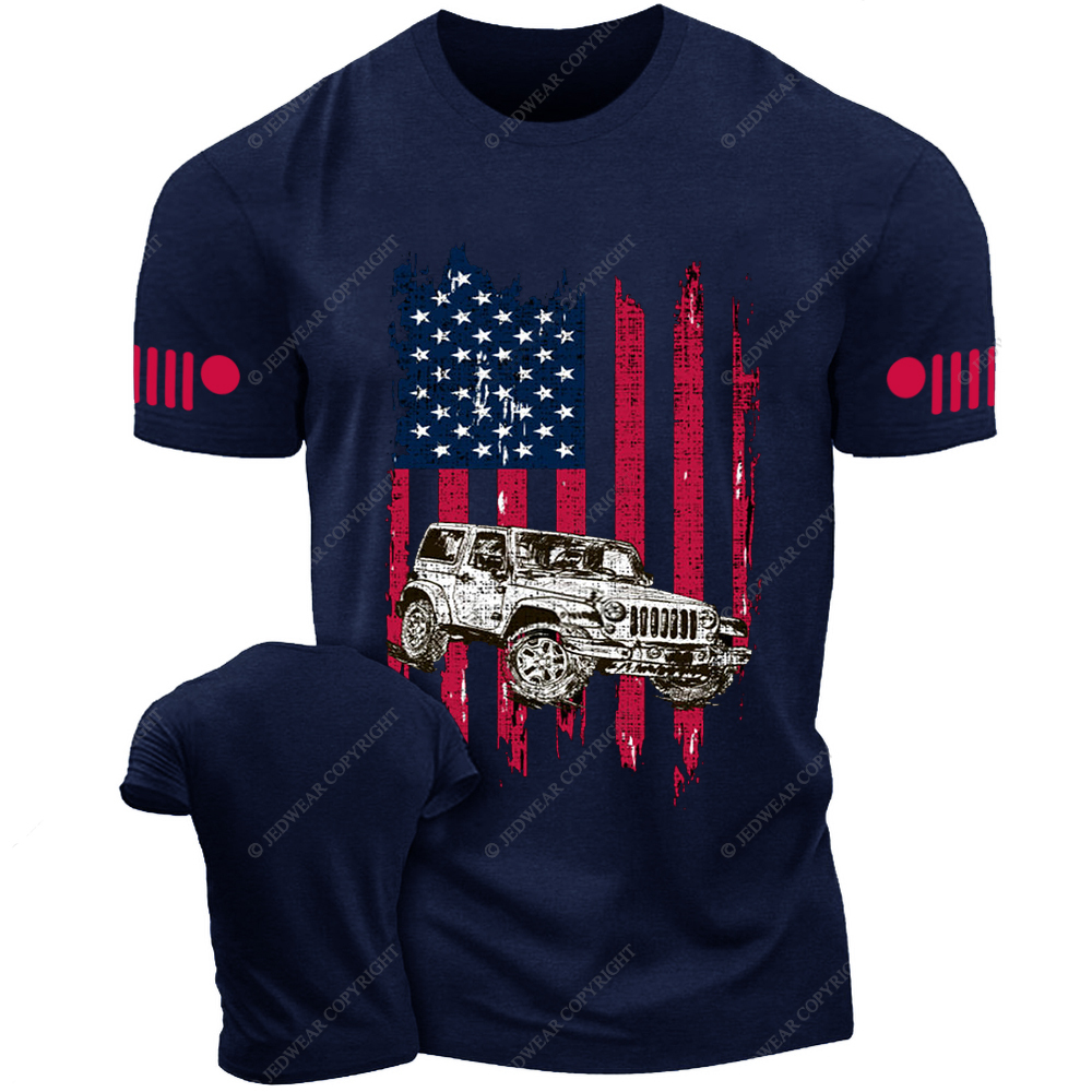 American Flag Patriotic Hero Jp T-shirt
