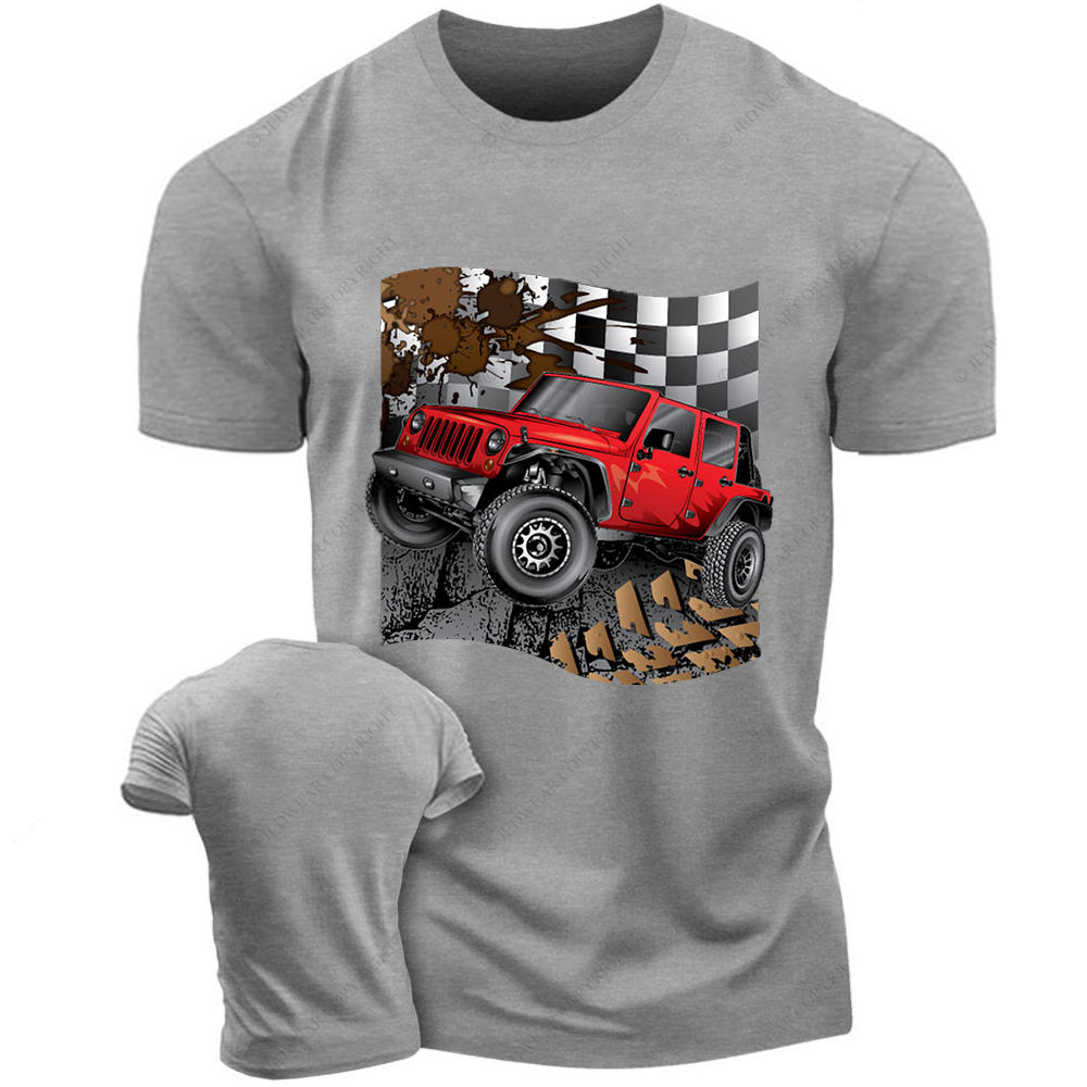 Wrangler JK Tire Tracks 4x4 Jp T-shirt