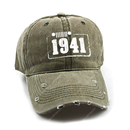 JP Created Times Since 1941 Vintage Style Jp Baseball Cap