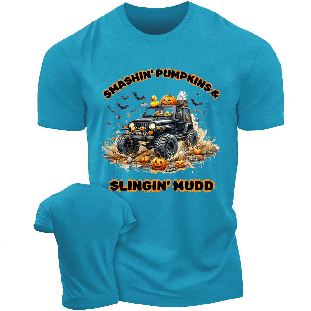 Halloween Smashin Pumpkins Slingin Mudd Jp T-shirt