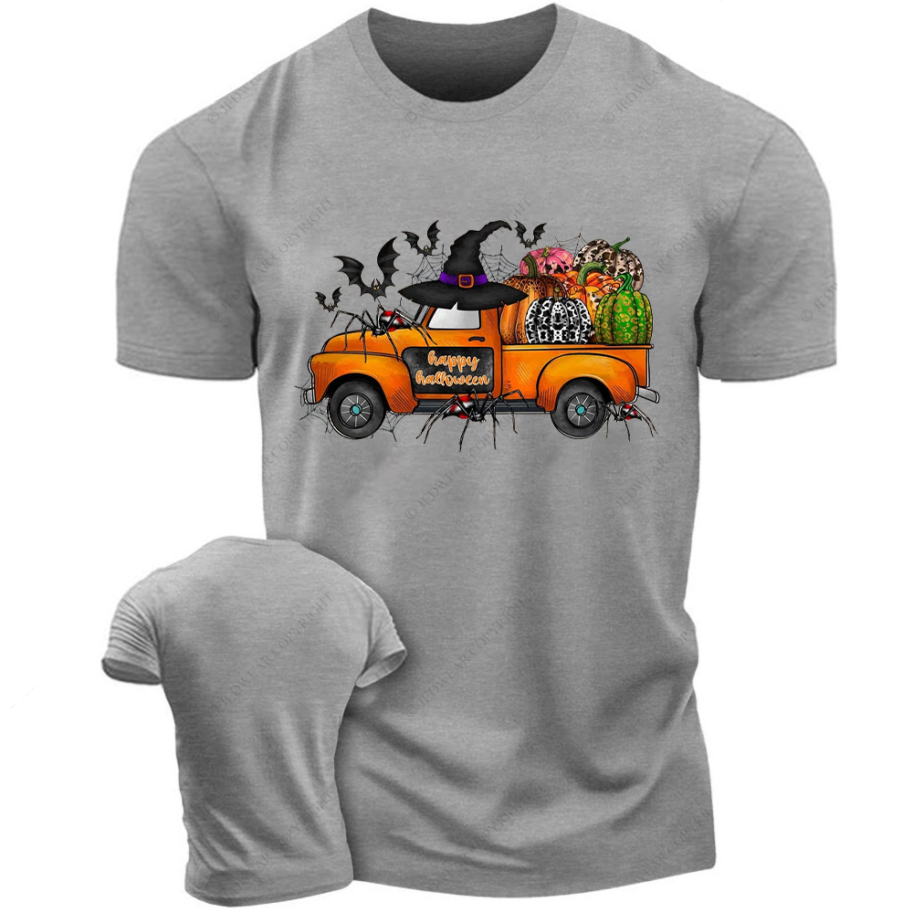 Happy Halloween Skull Bat Spider Web Witch Jp T-shirt
