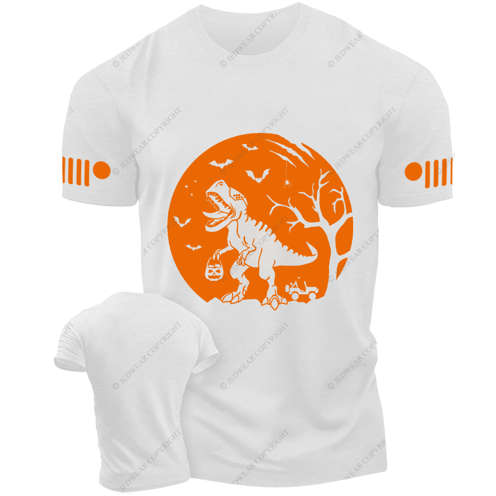 Halloween Dinosaur Skull Bat Spider Jp T-shirt