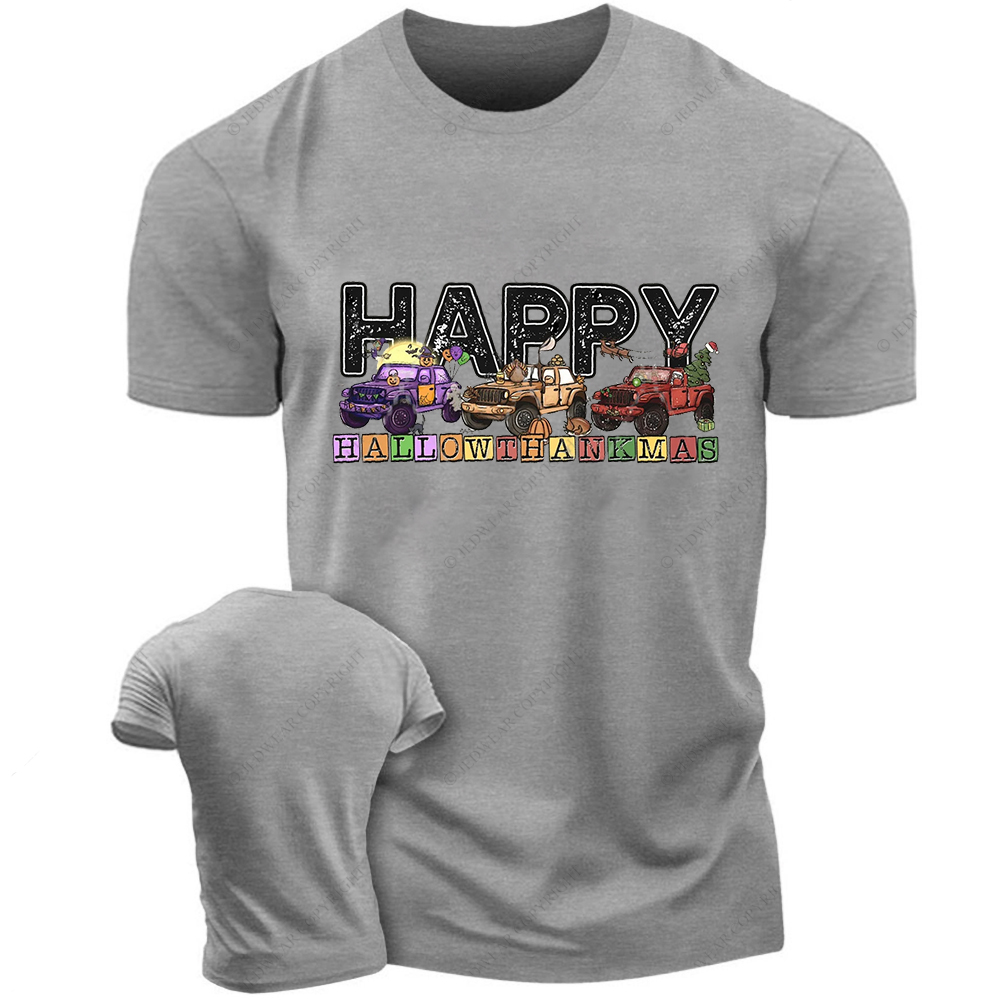 Happy Halloween Hallowthankmas Jp T-shirt