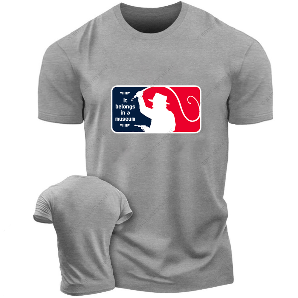 Dr.Jones Archaeology It Belongs In A Museum Jp T-Shirt