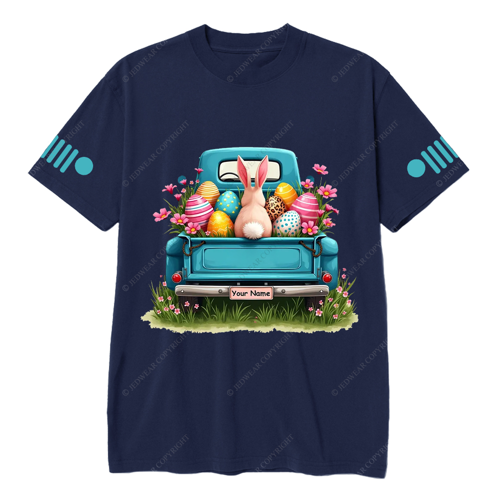 Duck Bunny Ears Off-Road Girl Jp T-shirt