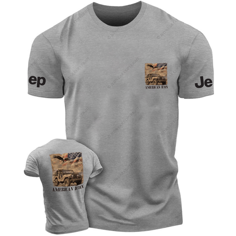 American Flag Eagle American Icon JP T-Shirt