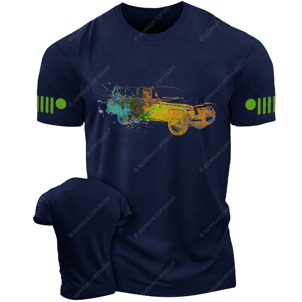 Wagoneer Watercolor Art Jp T-Shirt