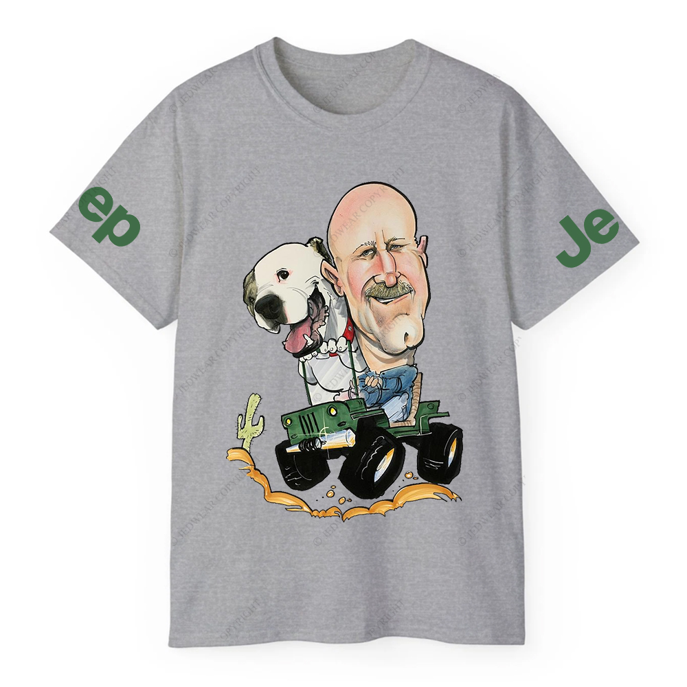 Old Man Cactus Dog Woody Jp T-Shirt